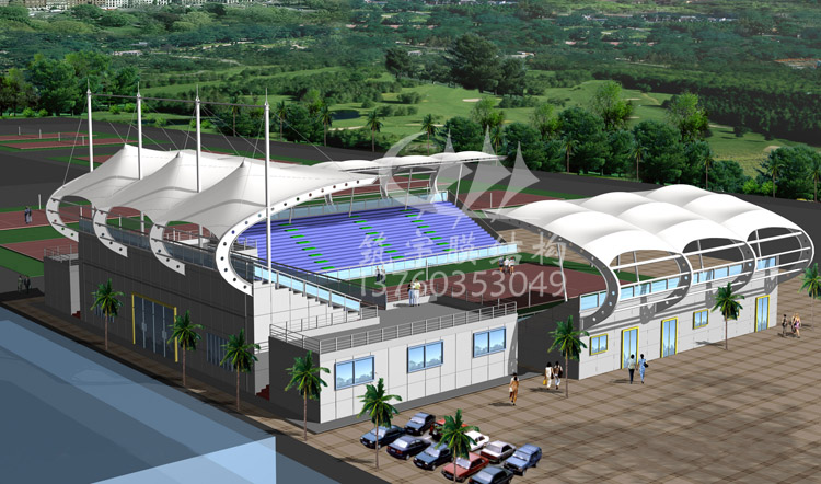 場館看臺膜結構